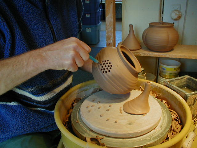 making a strainer